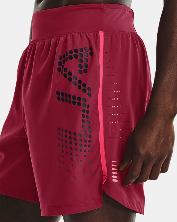 Men's UA SpeedPocket 7'' Shorts, Pink, pdpMainDesktop image number 0